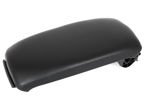 Audi A3 8P 03-12 Armrest flap with button and upholstery set BLACK EKOLEATHER