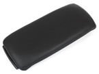Audi A4 B6 00-04 Armrest flap with button and upholstery set BLACK EKOLEATHER thin HINGES