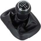 Ford Galaxy 2000- Gear shift knob BLACK + Lever Gaiter Hole 12mm