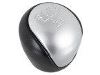 Kia Cerato Gear shift knob black + CHROM - semi-glossy 5 speed