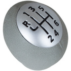 RENAULT MASTER 98-03 Gear / gearbox knob GREY + MAT CHROME CAP 6+R