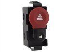 Renault Clio III 05-09 Hazard warning switch / warning lamp button red + door lock function