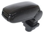 Skoda Fabia I 99-07 armrest set BLACK EKOLEATHER + mounting kit