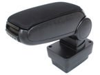 Skoda Fabia III 2014- armrest set BLACK FABRIC + mounting kit