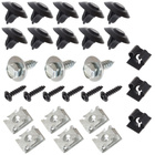 VW Polo 9N 01-12 Under engine cover clips 28pcs set