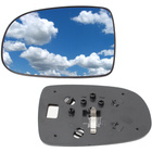 Vauxhall / Opel Corsa C 00-07 Mirror (manual adjustment) insert glass FLAT / WITHOUT SIDE ZONE Left