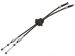 PEUGEOT 806 94-02 GEAR linkage TRANSMISSION CABLE 2444H1