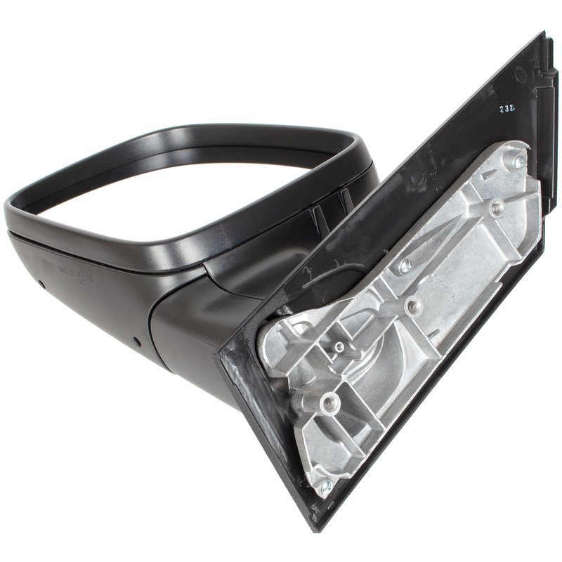 VW Caddy 04- Wing mirror (mechanical adjustment) Black Left