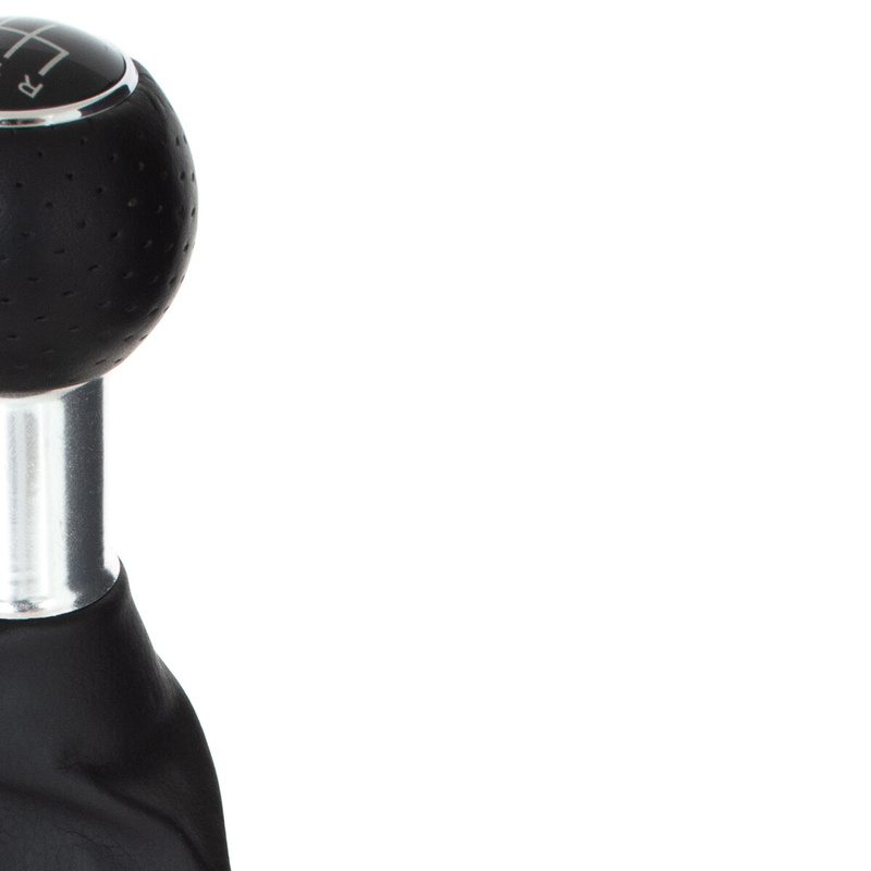 Audi A6 C6 04-11 Gear shift knob BLACK + Lever Gaiter BLACK