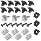 Skoda Roomster / Praktik 06-15 Under engine cover clips 28pcs set