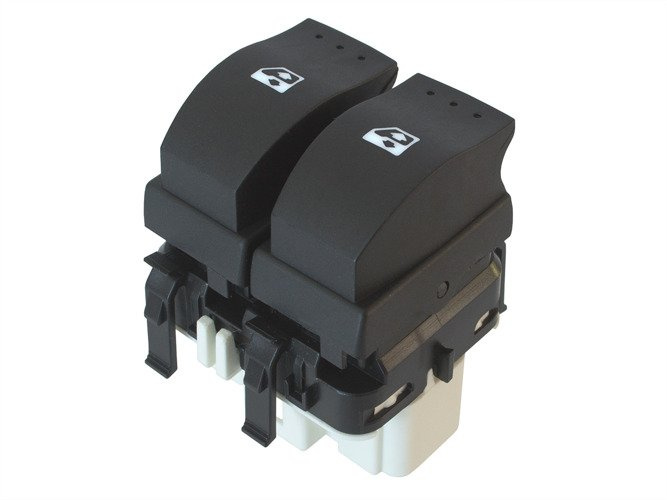 Renault Megane II 02-08 Window lifter control panel (electric adjustment version) 2 buttons Left