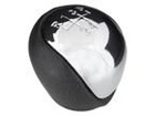 Kia K5 Gear shift knob black + CHROM 5 speed
