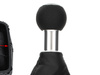 Audi A4 B6 00-04 Gear shift knob BLACK + Lever Gaiter BLACK bieg wsteczny NA DOLE