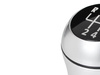 BMW E39 E46 E53 E60 E61 E81 E82 E83 E85 E87 E90 E91 E92 E93 Gear shift knob SILVER+CHROM 5 Gear