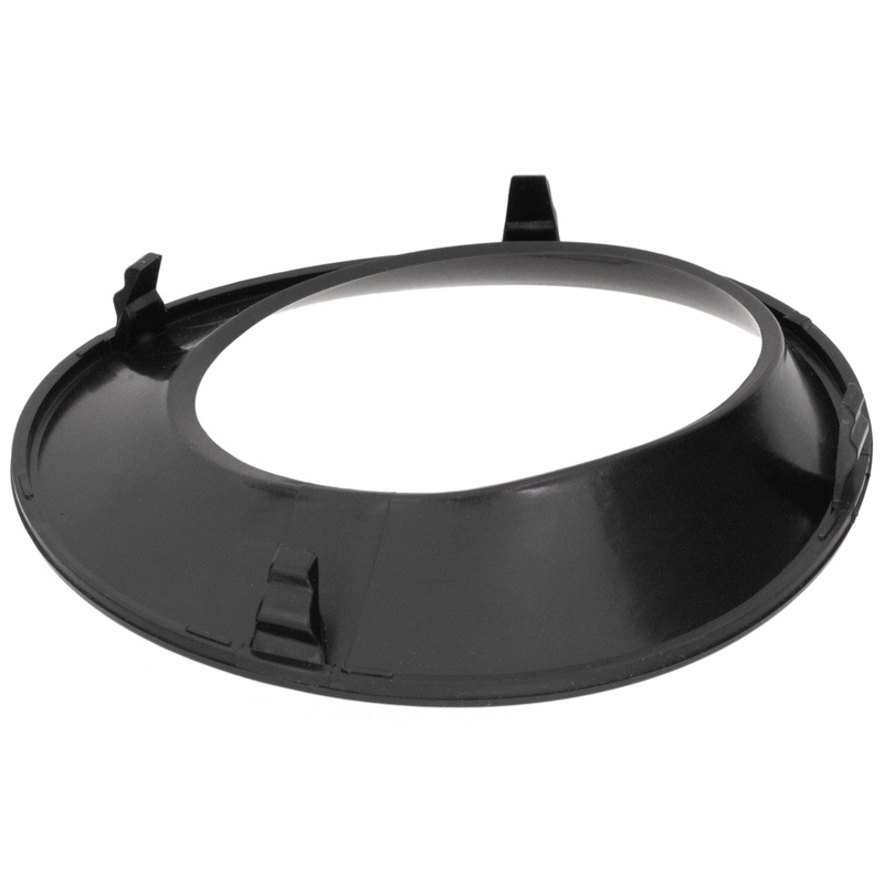 BMW X3 E83 06-10 CZARNY POŁYSK ramka halogenu prawa