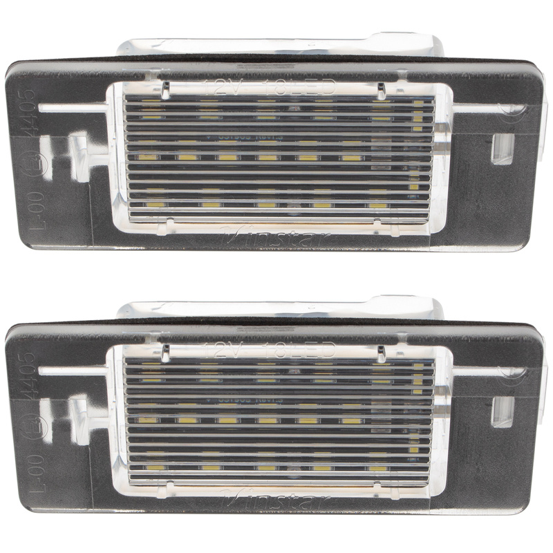 Opel Vectra C Kombi 02-08 lampki podświetlenia tablicy rejestracyjnej LED 2 szt. kpl.