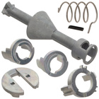 BMW 1 E81 / E82 / E87 / E88 04-13 zestaw naprawczy wkładki zamka drzwi przednich lewych = prawych 7 szt. KPL