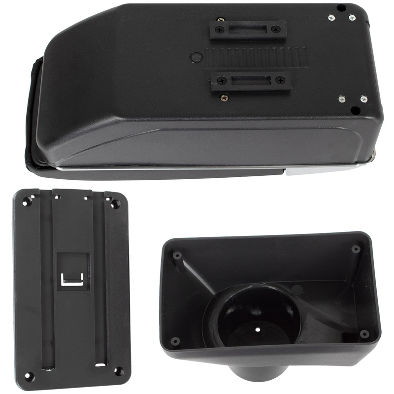 Toyota Yaris III 11-20 podłokietnik ze schowkiem CZARNA EKOSKÓRA + zestaw montażowy