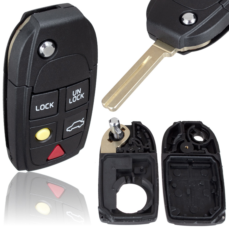 Volvo 440 460 480 740 760 850 940 960 C30 C70 S40 S60 S80 V40 V50 V70 XC60 XC70 XC90 obudowa pilota 5 PRZYCISKÓW