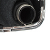 Seat Alhambra 2000- Gear shift knob BLACK + Lever Gaiter with frame CHROM 5 Gear Hole 23MM