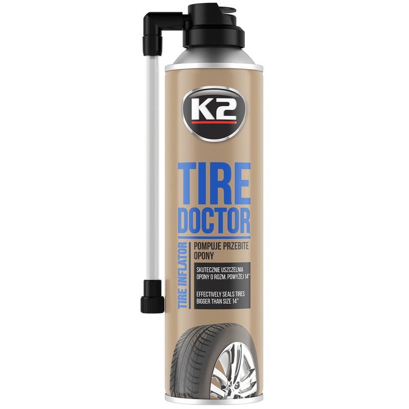 Koło zapasowe w sprayu K2 TIRE DOKTOR 500ml B311