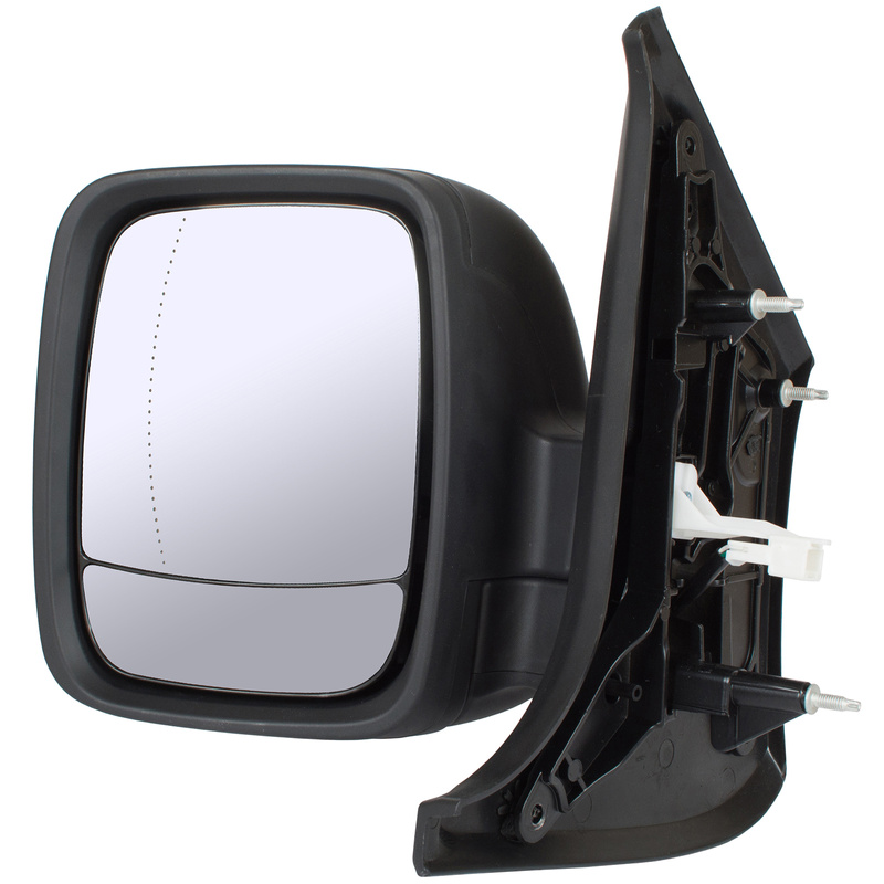 Vauxhall / Opel Vivaro B 2014- wing mirror electric heated Black Left