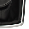 Ford Focus Mk2 04-08 Gear shift knob BLACK + Lever Gaiter with frame CHROM 5 Gear