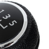 VW T5 / T6 03-11 Gear / gearbox knob BLACK + SILVER RING + BLACK LID 5+R 7H0711113