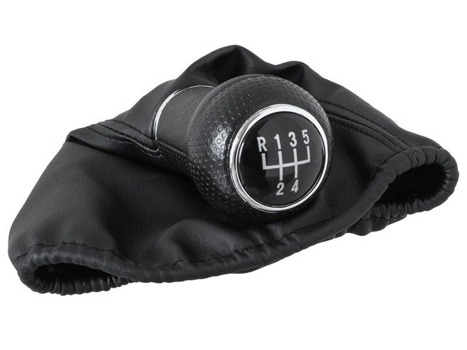 VW Jetta II 84-92 gałka zmiany biegów CZARNA + MIESZEK 5 BIEGÓW