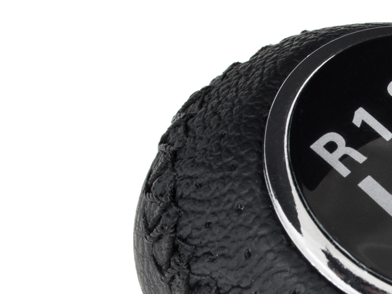 Fiat Ducato II III 94-14 Gear shift knob BLACK + CHROM 6 Gears