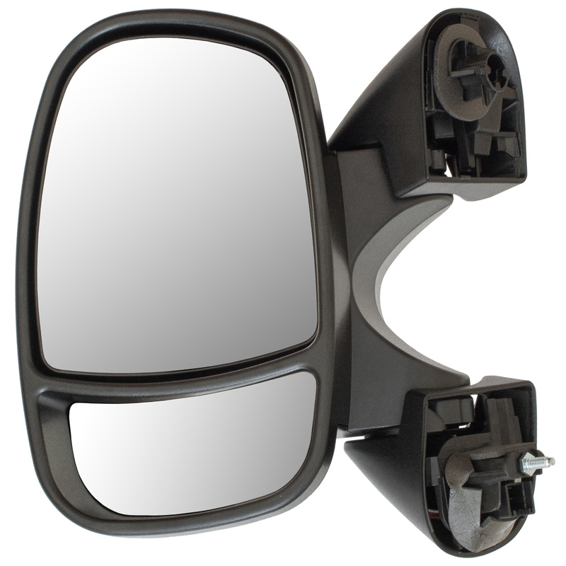 Renault Trafic II 2001- wing mirror electric heated Black Left