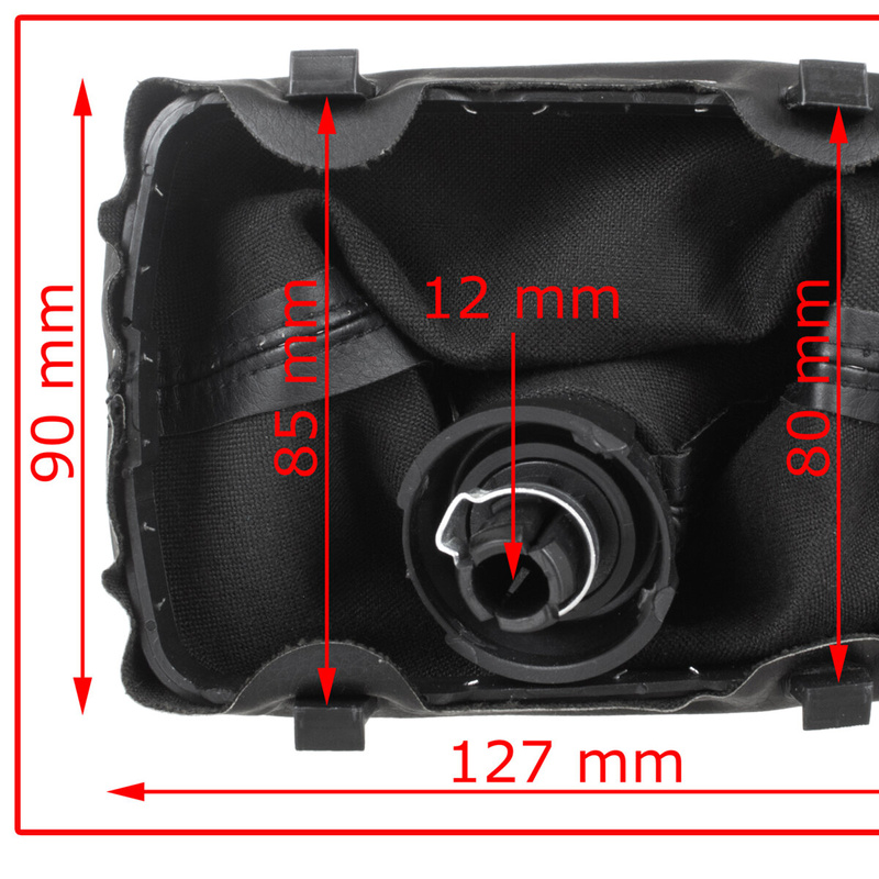 Audi A3 I 8L 96-03 gałka zmiany biegów CZARNA + MIESZEK CZARNY