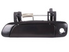 Honda Accord 98-02 klamka zewnętrzna Z OTWOREM CZARNY POŁYSK przednia lewa LHD