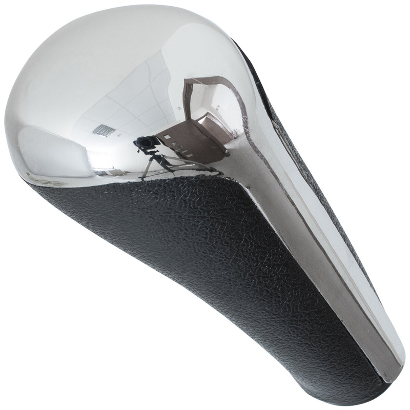 PEUGEOT 308 2007- GEAR SHIFT KNOB BLACK WITH CHROME AUTOMATIC