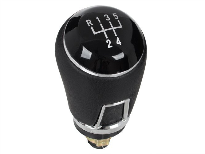 VW Passat CC 07-16 Gear shift knob BLACK LEATHER 5 Gear
