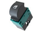 Fiat Doblo 2005- Window lifter switch GREEN-BLACK Left