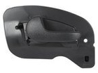 Opel Corca C 00-10 klamka wewnętrzna CZARNA przednia lewa