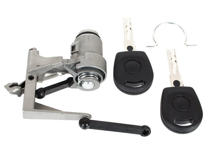 VW Polo 9N HB 01-09 Trunk / rear tailgate lock / insert with keys