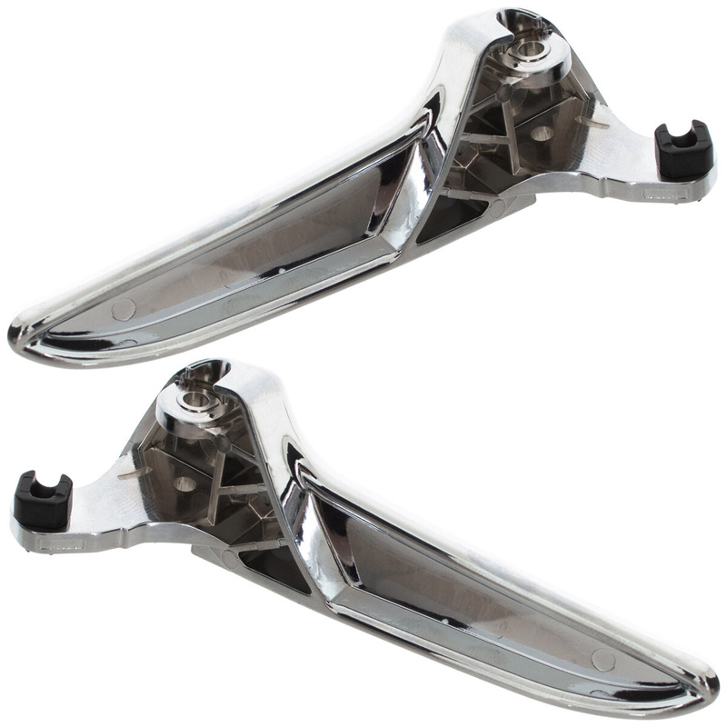 Mercedes W169 A-Klasa 08-12 klamka wewnętrzna (sama rączka) drzwi przednich = tylnych CHROM lewa + prawa 2 szt. KPL