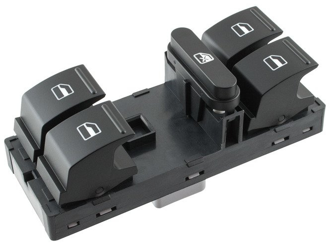 VW Golf Plus 2005- Window lifter (electric sterring version) control panel