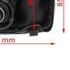 Audi A3 I 8L 96-03 gałka zmiany biegów CZARNA + MIESZEK CZARNY