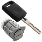 Audi A4 B7 04-08 wkładka zamka lewa drzwi przednich z kluczykiem