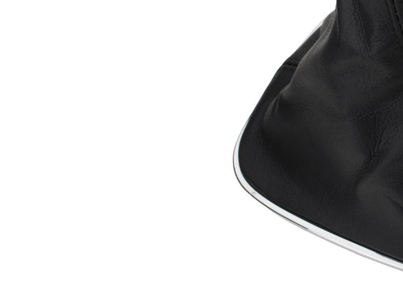 Vauxhall / Opel Corsa D 2006- Gear shift knob BLACK + Lever Gaiter 5 Gear