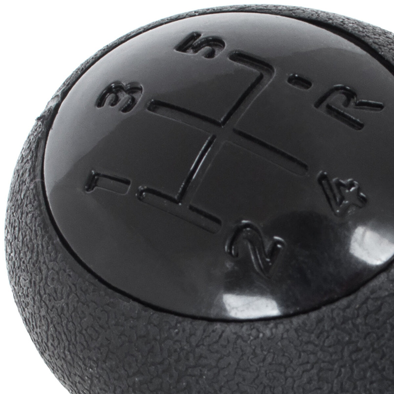 RENAULT CLIO MK3 III 05-09 Gear / gearbox knob BLACK 5+R 8200079112