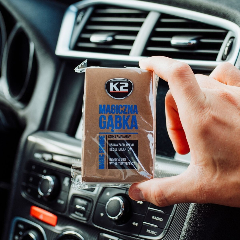 K2 MAGICZNA GĄBKA z melaminy 10x6x2cm K290
