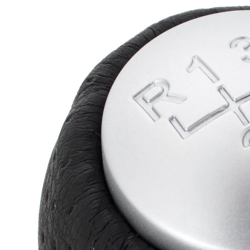 Alfa Romeo 147 00-10 gałka zmiany biegów CZARNA + SILVER 6 BIEGÓW