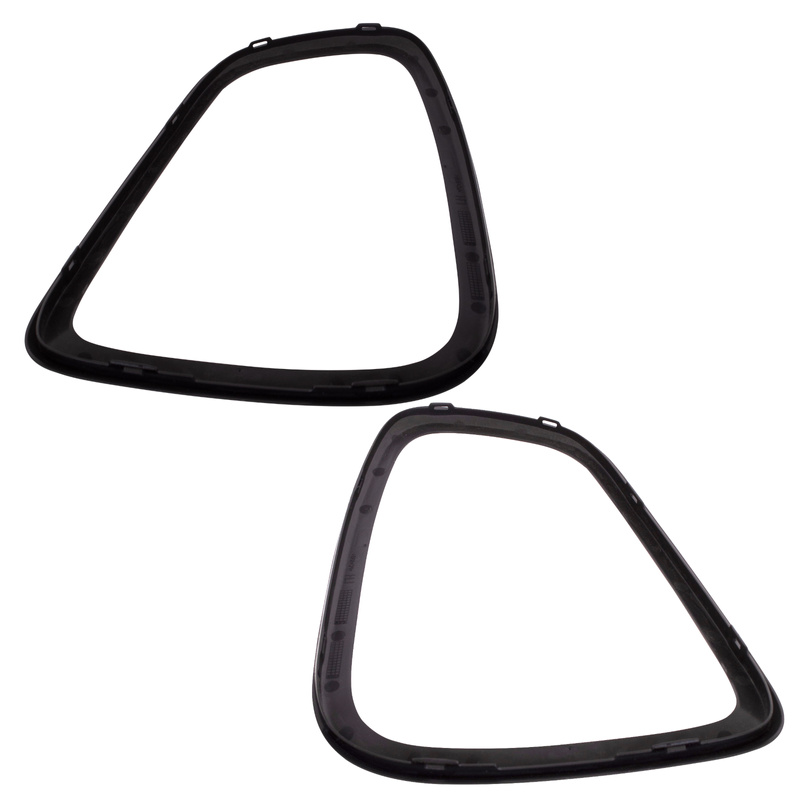 MINI R58 10-15 Osłona ramka lampy tylnej CZARNA Lewa + Prawa 2 szt. KPL
