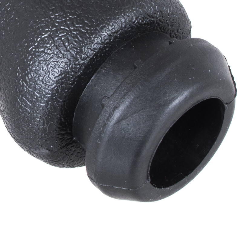 Renault Clio III 05-09 Gear shift knob CHROM, BLACK SCHEME