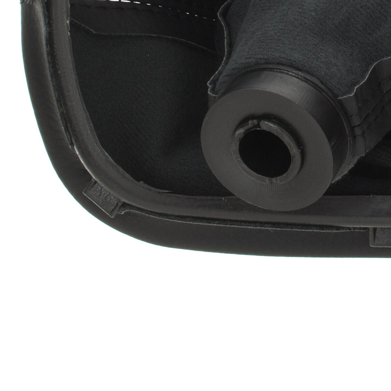 VW Passat B5 96-00 Gear shift knob BLACK + Lever Gaiter with frame 6 Gears