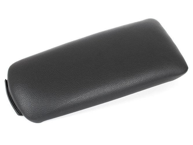 Seat Exeo 2008- Armrest flap with button and upholstery set BLACK EKOLEATHER THICK HINGES